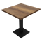 Table Restaurant Cafe Bar And Horeca - BERNE-D3-60X60 + A200 - 30MM