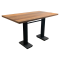 Table Restaurant Cafe Bar And Horeca - BERNE-D3-70X120 + A405 - 30MM