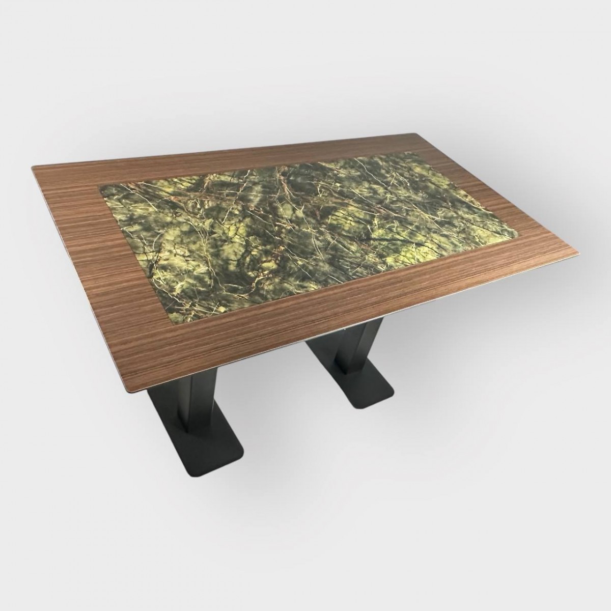 Tafel Restaurant Cafe Bar En Horeca - NICE-P850-70x120 + A400 - 12mm Tafel Restaurant Cafe Bar En Horeca - NICE-P850-70x120 + A400 - 12mm