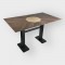 Tafel Restaurant Cafe Bar En Horeca - RIGA-P800-70x120 + A400 - 12mm