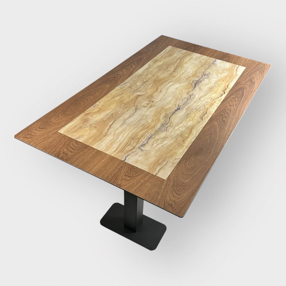 Tafel Restaurant Cafe Bar En Horeca - VENISE-P854-70x120 + A400 - 12mm Tafel Restaurant Cafe Bar En Horeca - VENISE-P854-70x120 + A400 - 12mm