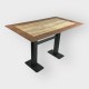 Tafel Restaurant Cafe Bar En Horeca - VENISE-P854-70x120 + A400 - 12mm Tafel Restaurant Cafe Bar En Horeca - VENISE-P854-70x120 + A400 - 12mm