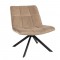 Fauteuil  Restaurant Cafe  Bar Et Horeca - Eva Velvet  Taupe 