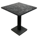 Tafel Restaurant Café Bar En Horeca - MARBRE-D3-70X70 + A200 - 30MM