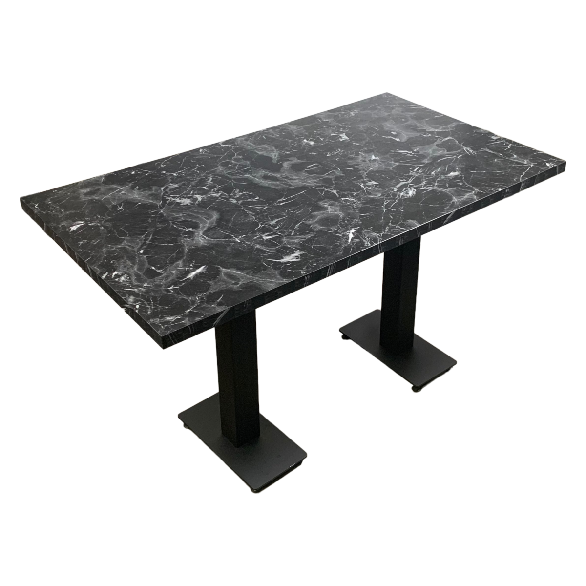 Table Restaurant Cafe Bar And Horeca - MARBRE-D3-70X120 + A405 - 30MM