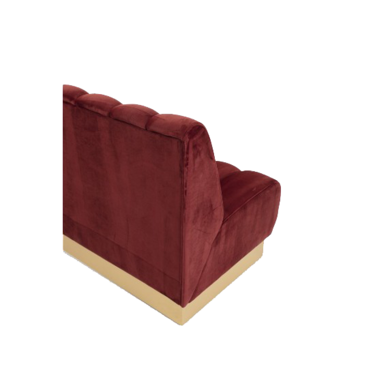 Banquette Neva – Banquette élégante et confortable Banquette Neva en cuir/tissu pour restaurant et cafe