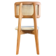 Chair Restaurant Cafe Bar And Horeca - Nona Brown/Black Chair Restaurant Cafe Bar And Horeca - Nona Brown/Black
