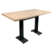 Tafel Restaurant Café Bar En Horeca - PARIS-C3-70X120 + A400 - 30MM