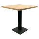 Tafel Restaurant Café Bar En Horeca - PARIS-C3-60X60 + A200 - 30MM Tafel Restaurant Café Bar En Horeca - PARIS-C3-60X60 + A200 - 30MM