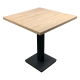 Tafel Restaurant Café Bar En Horeca - PARIS-C3-60X60 + A200 - 30MM Tafel Restaurant Café Bar En Horeca - PARIS-C3-60X60 + A200 - 30MM