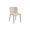 Chaise Restaurant Cafe Bar Et Horeca - Sahra Bouclé Beige
