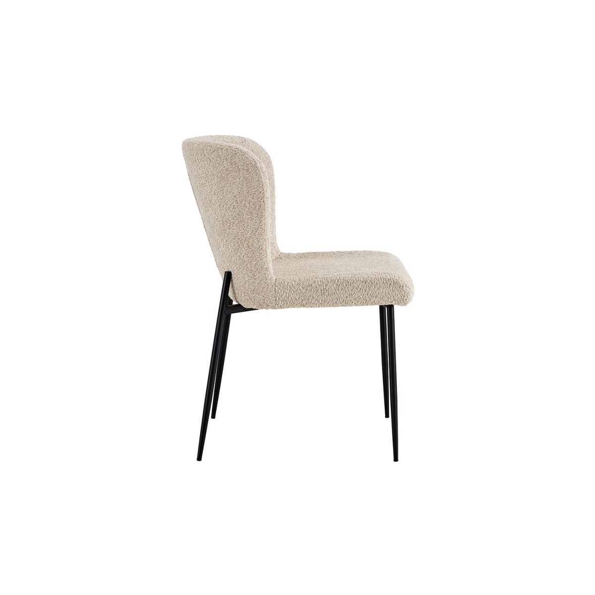 Stuhl Restaurant Cafe Bar Und Horeca - Sahra Bouclé Beige Stuhl Restaurant Cafe Bar Und Horeca - Sahra Bouclé Beige