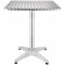 TABLE DE TERRASSE ACIER 60X60-MBL500