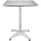 TABLE DE TERRASSE ACIER 60X60-MBL500