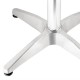 TABLE DE TERRASSE ACIER 60X60-MBL500
