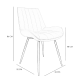 Chaise Restaurant Café Et Horeca - Chaise Industrielle Vintage Weston