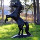 BOLD PILOT XL - Handgefertigte Pferdeskulptur aus Metall