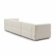 Hoekbank 3-zits Karl Off White