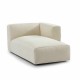 Hoekbank 3-zits Karl Off White