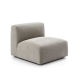 Corner Sofa 3-seater Karl Taupe