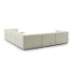 Canapé D'angle 6 Places Karl Off White Canapé D'angle 6 Places Karl Off White