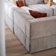 Canapé D'angle 6 Places Karl Taupe Canapé D'angle 6 Places Karl Taupe