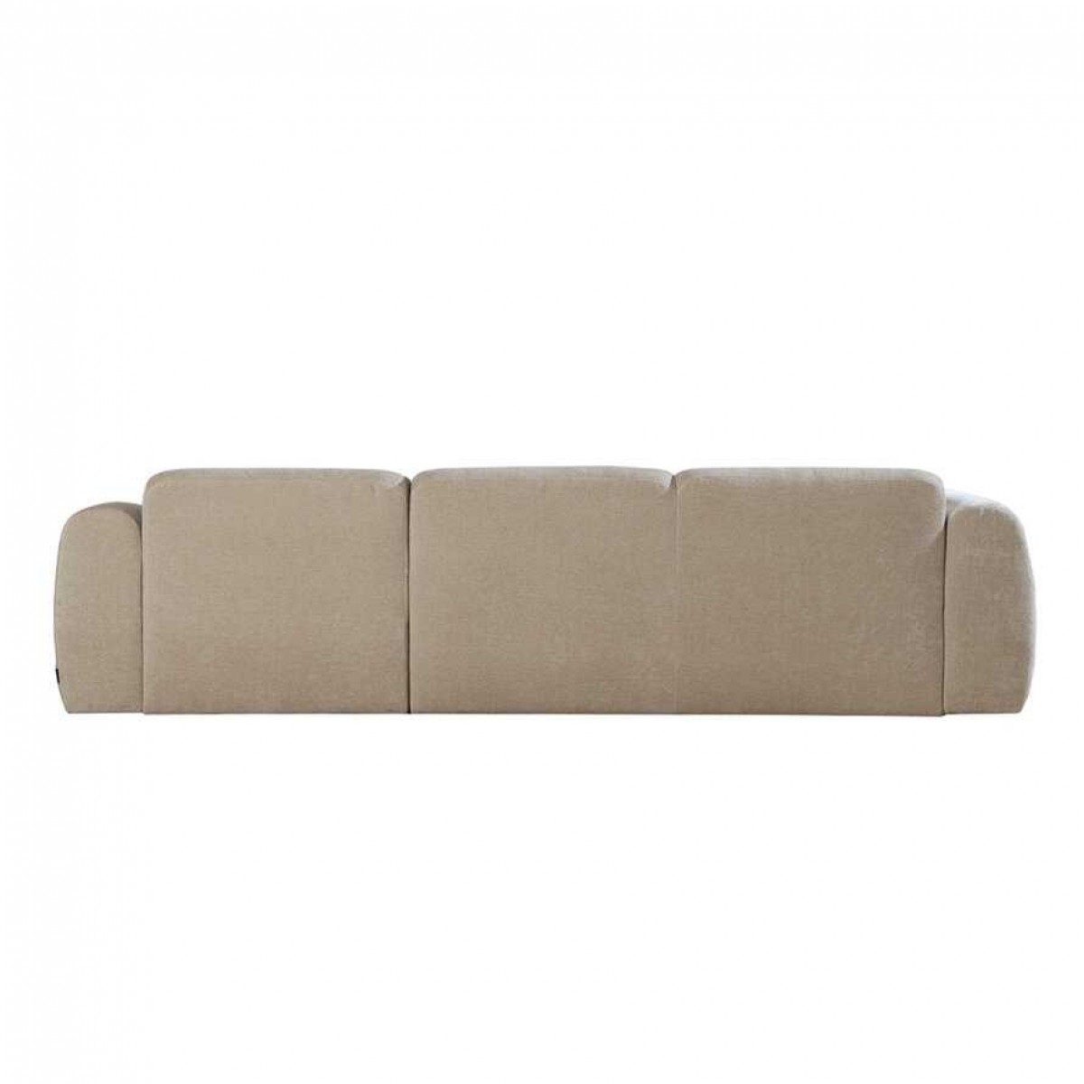 Hoekbank Rechts Meline Chenille Beige