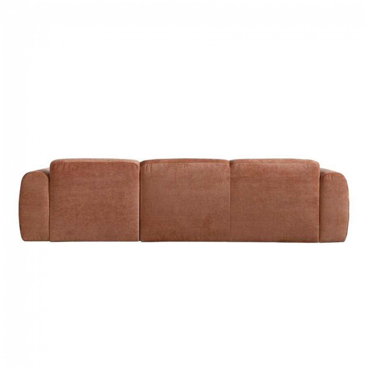 Canapé D'angle Droite Meline Terra Cotta Canapé D'angle Droite Meline Terra Cotta