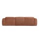 Canapé D'angle Droite Meline Terra Cotta Canapé D'angle Droite Meline Terra Cotta