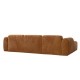 Hoekbank Links Meline Cognac