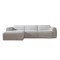 Ecksofa Links Meline Off white