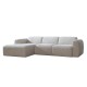 Ecksofa Links Meline Off white