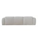 Ecksofa Links Meline Off white