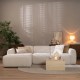Ecksofa Links Meline Off white