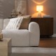 Ecksofa Links Meline Off white