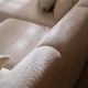 Ecksofa Links Meline Off white