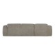Ecksofa Links Meline Taupe