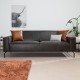 Ecksofa Diora Antraciet