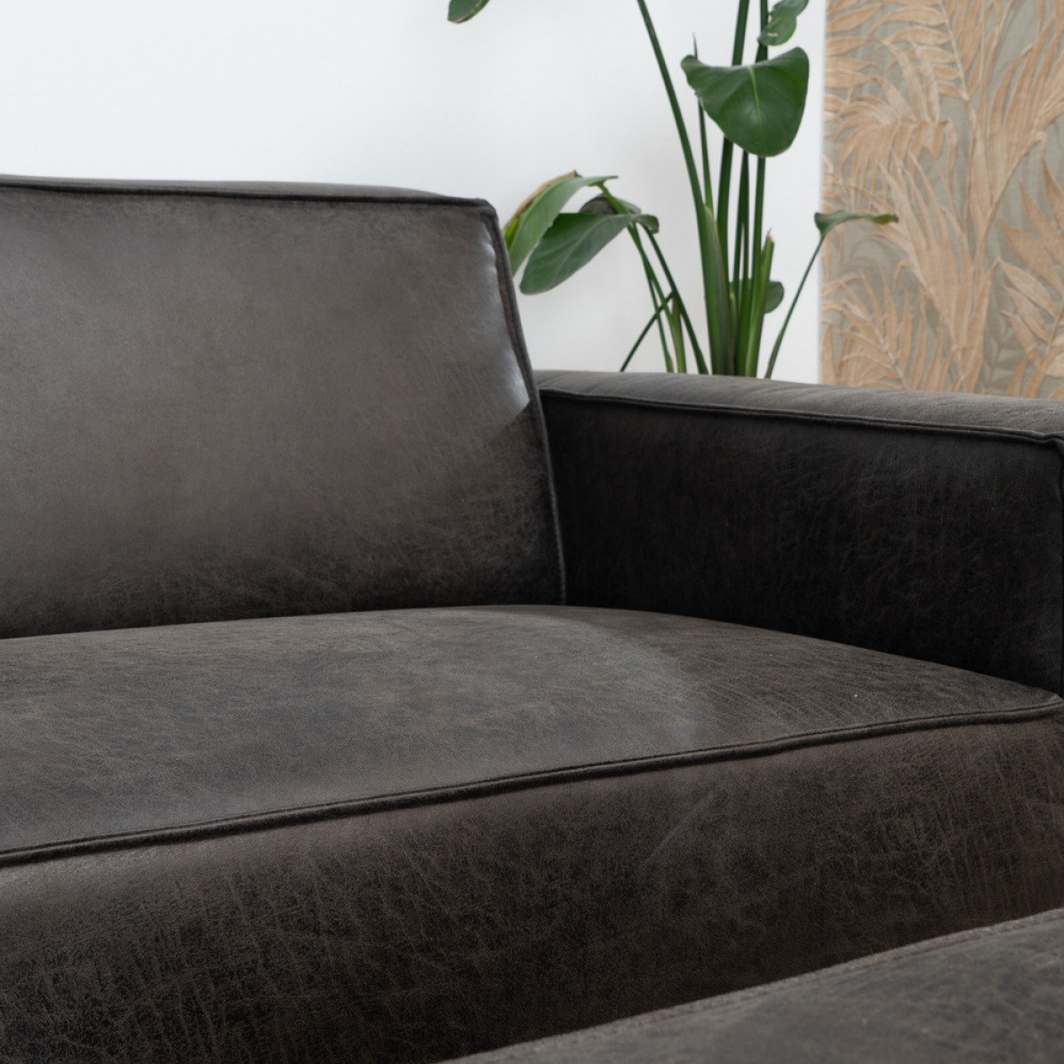 Ecksofa Diora Antraciet