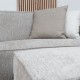 Canapé Diora ribstof  Taupe