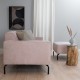 Hoekbank Diora Roze