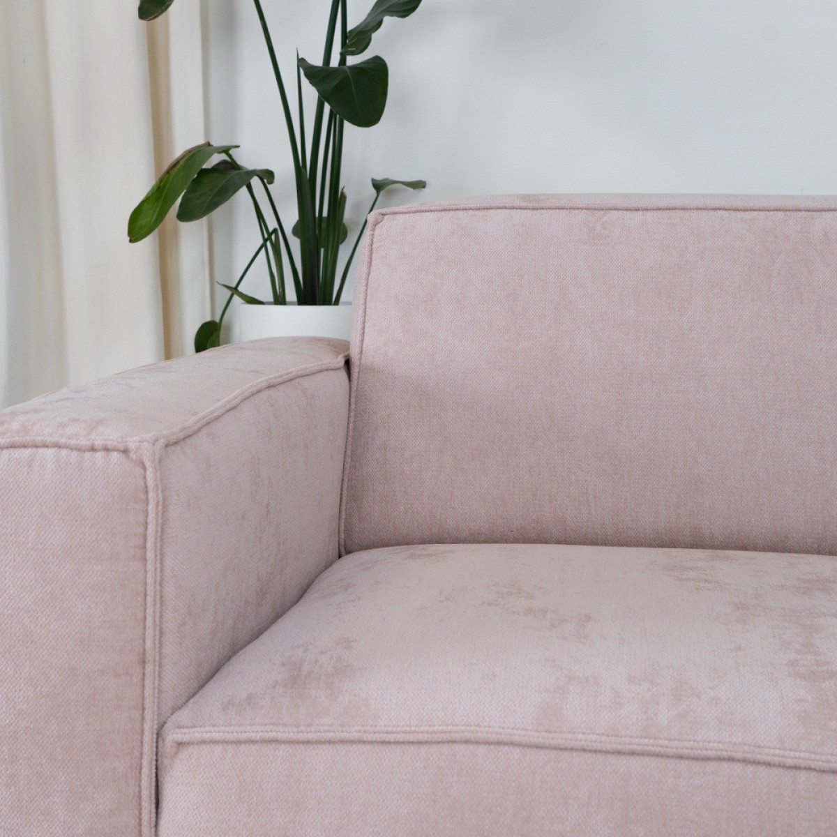 Hoekbank Diora Roze