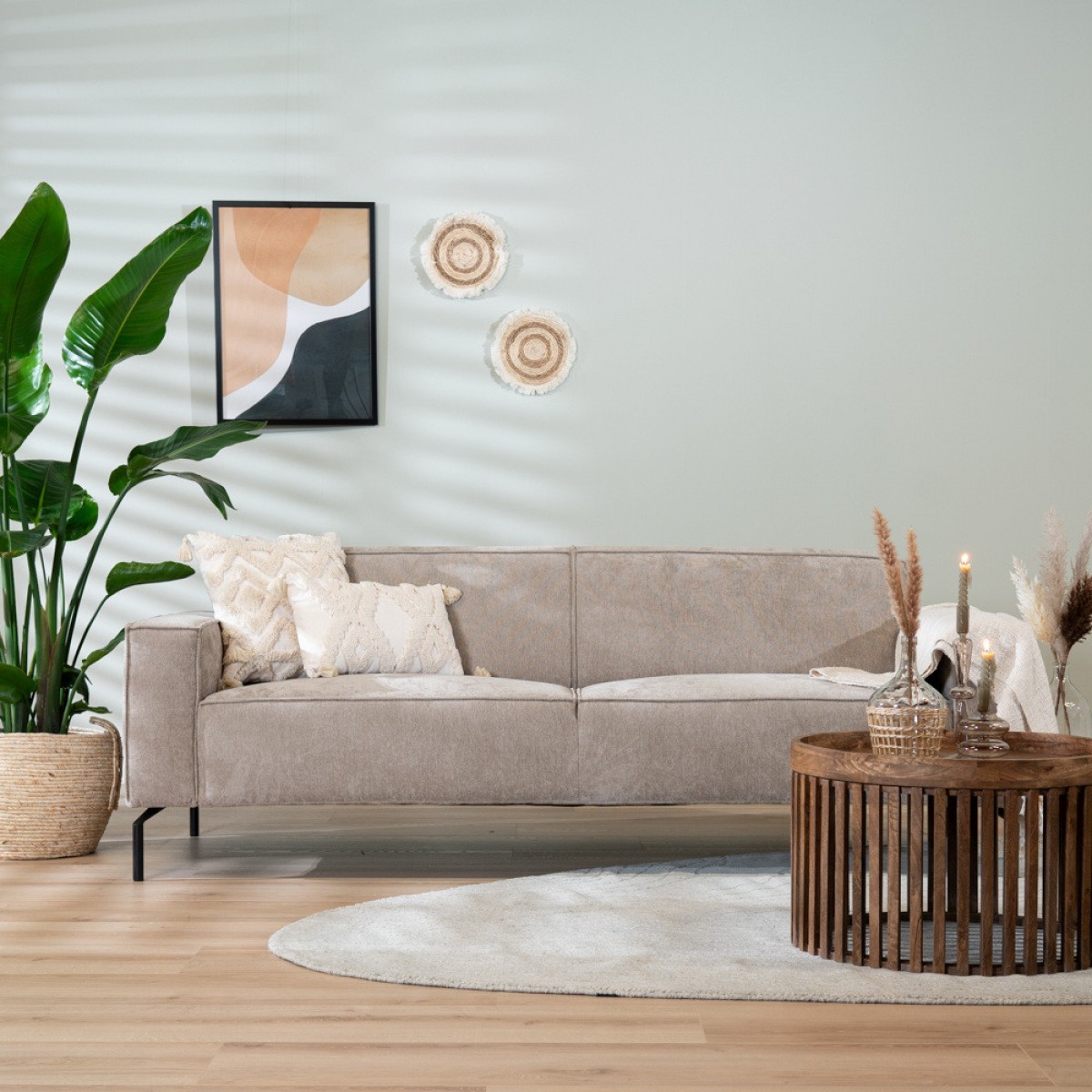 Ecksofa Diora Taupe
