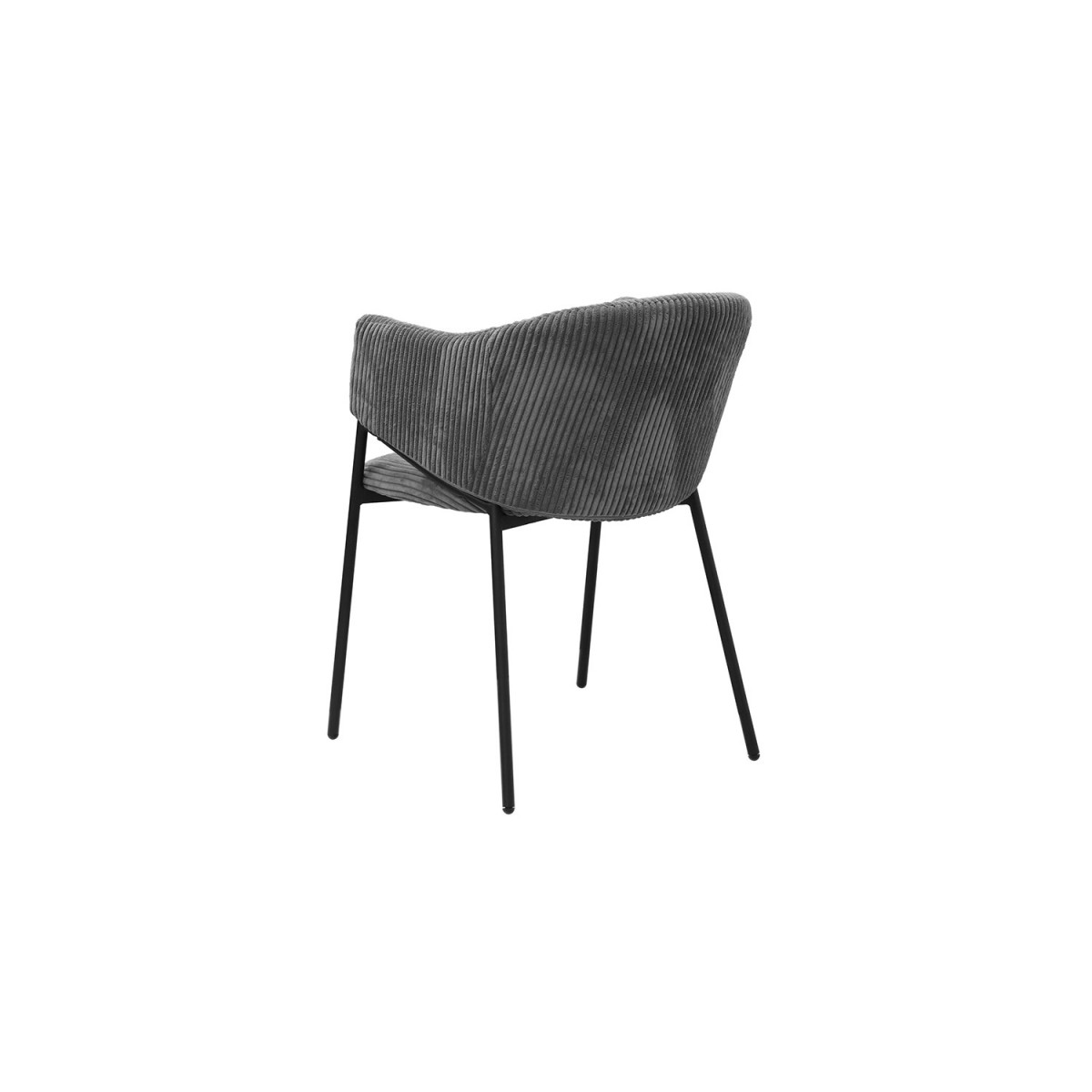 Stoel Restaurant Cafe Bar En Horeca - Express Colduroy Donkergrijs Stoel Restaurant Cafe Bar En Horeca - Express Colduroy Donkergrijs