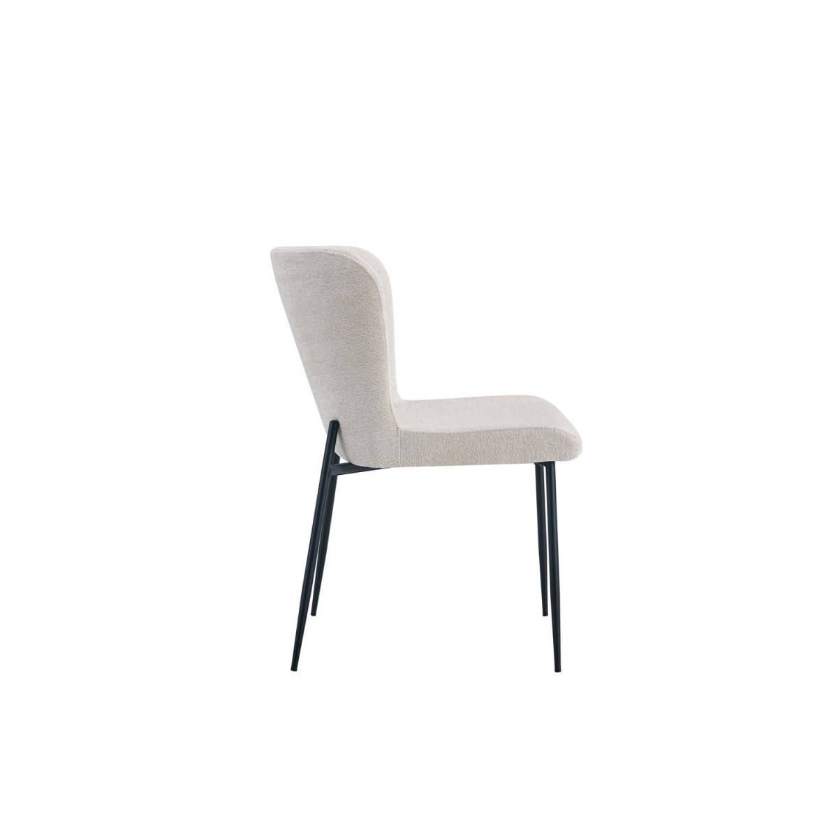 Stoel Restaurant Cafe Bar En Horeca - Sahra Stoffen Beige Stoel Restaurant Cafe Bar En Horeca - Sahra Stoffen Beige