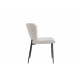 Stoel Restaurant Cafe Bar En Horeca - Sahra Stoffen Beige Stoel Restaurant Cafe Bar En Horeca - Sahra Stoffen Beige