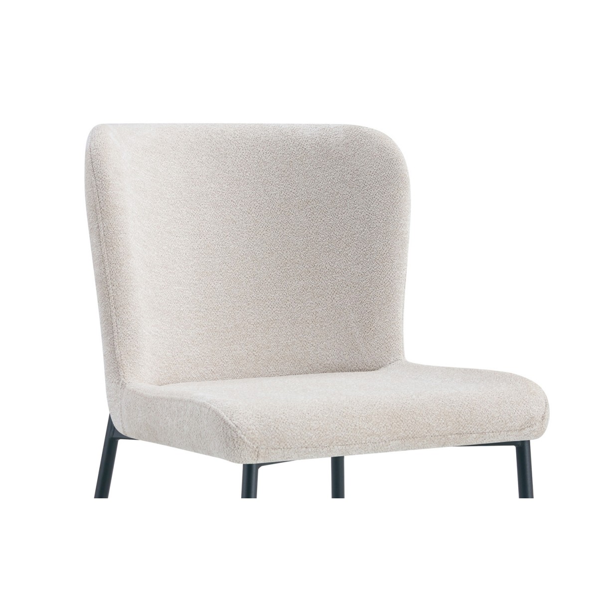 Stoel Restaurant Cafe Bar En Horeca - Sahra Stoffen Beige Stoel Restaurant Cafe Bar En Horeca - Sahra Stoffen Beige
