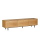 TV-Schrank Avento Weiß Eiche 180 cm