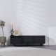 Meuble TV Avento Chêne Noir 150 cm Meuble TV Avento Chêne Noir 150 cm