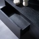 Meuble TV Avento Chêne Noir 150 cm Meuble TV Avento Chêne Noir 150 cm